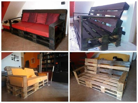 Divano in Pallets / Pallet Sofa | 1001 Pallets ideas ! | Scoop.it