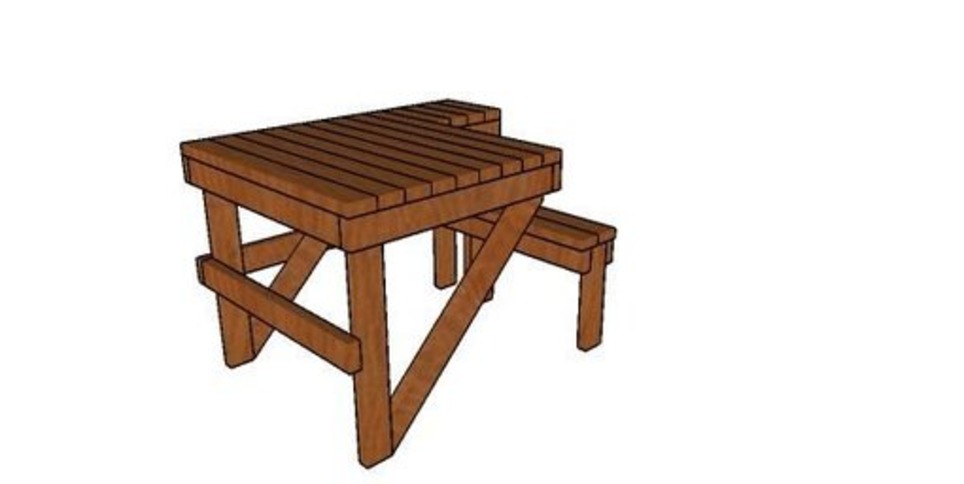 Shooting Bench made from 2x4s Plans | HowToSpecialist - How to Build, Step by Step DIY Plans | Garden Plans | Scoop.it