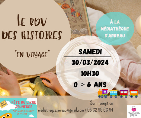 Le Rendez-Vous des Histoires sur le thème du voyage à Arreau le 30 mars | Vallées d'Aure & Louron - Pyrénées | Scoop.it