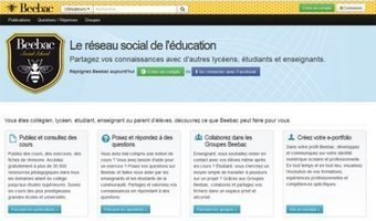 Beebac le premier réseau social exclusivement dédié à l’éducation. - Educavox | Education 3.0 | Scoop.it
