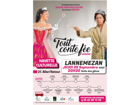 Navette culturelle intercommunautaire : Spectacle humour le jeudi 25 Septembre | Vallées d'Aure & Louron - Pyrénées | Scoop.it