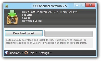 CCEnhancer 3.5 Augmenter la puissance de CCleaner | Le Top des Applications Web et Logiciels Gratuits | Scoop.it