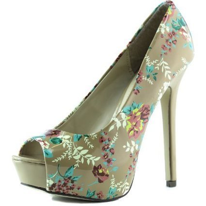 Shoezy Damen Silber High Heels Glitzer Plattform Stilett Shoezy Damen Silber High Heels Glitzer Plattform Stilett