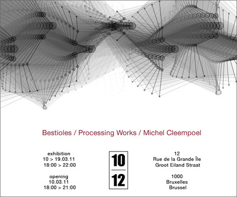 arts numériques > Bestioles / Processing Works / Michel Cleempoel @ Bruxelles | Digital #MediaArt(s) Numérique(s) | Scoop.it