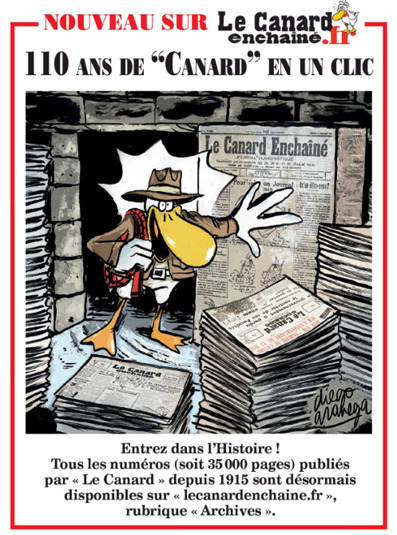 Les archives du Canard enchain&eacute;, parcourez plus de 100 ans du Canard | DocPresse ESJ Lille | Scoop.it