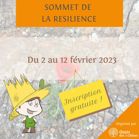 Sommet de la résilience : En quête d'autonomie et de souveraineté ? Conférences en ligne gratuites | TRANSITION AGROECOLOGIQUE : PRATIQUES ET POLITIQUES AGRICOLES | Scoop.it