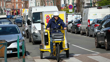 Les colis de la Poste sont maintenant livrés à vélo cargo au centre-ville de Lens | rev3 - la 3ème révolution industrielle en Hauts-de-France | Scoop.it