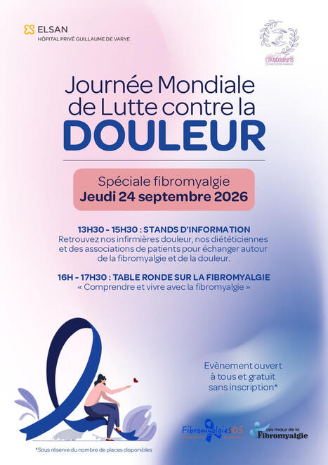 Journ&eacute;e de lutte contre la douleur et de sensibilisation &agrave; la fibromyalgie &agrave; St Doulchard (Cher) jeudi 24 septembre | Association FibromyalgieSOS | Scoop.it