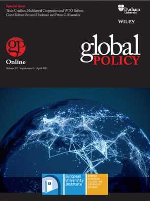 Special Issue - Trade Conﬂicts, Multilateral Cooperation and WTO Reform | Global Policy Journal | Global Policy, Corruption, Economic Crimes, Fronting, Whistleblowers | Scoop.it