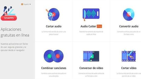 123apps, colección de utilidades online para editar audio y vídeo | De las TIZAS a las TICas | Scoop.it