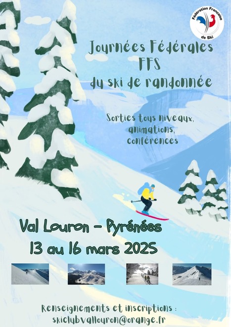 Journées fédérales FFS du ski de randonnée à Val Louron du 13 au 16 mars | Vallées d'Aure & Louron - Pyrénées | Scoop.it