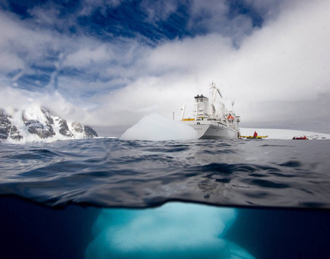 Antarctic Underwater Iceberg by Kyle Marquardt | My Photo | Scoop.it