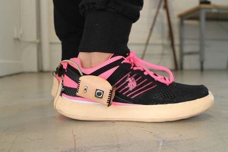 These Sneakers Will Make You the Master of Beats | #MakerSpace #Wearabletech #Wearables #MakerED #Fashion #Music | 21st Century Learning and Teaching | Scoop.it