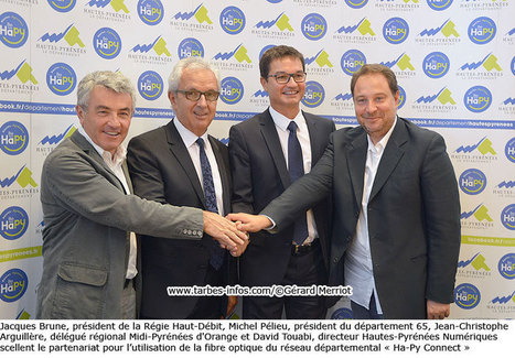 Orange devient partenaire du Département des Hautes-Pyrénées pour l’utilisation de la fibre optique de Ha-Py Connect | Vallées d'Aure & Louron - Pyrénées | Scoop.it