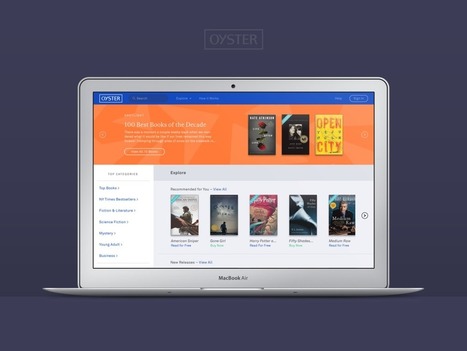 Eyeing Amazon, Oyster Launches Ebookstore with All Big Five Publishers - Digital Book World | Daily Magazine | Scoop.it