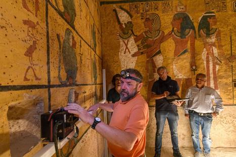 Exclusive Photos: New Radar Scans of King Tut's Tomb Probe for Hidden Chambers | Kristin Romey & A.R. Williams | NationalGeogeographic.com | Schools + Libraries + Museums + STEAM + Digital Media Literacy + Cyber Arts + Connected to Fiber Networks | Scoop.it