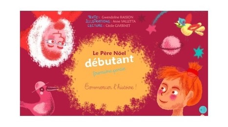 Le père Noël débutant (livre interactif) | FLE enfants | Scoop.it