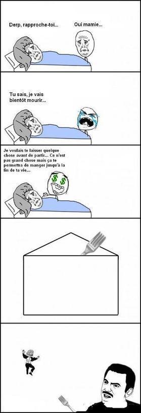 L’héritage de ma grand mère | Trollface , meme et humour 2.0 | Scoop.it