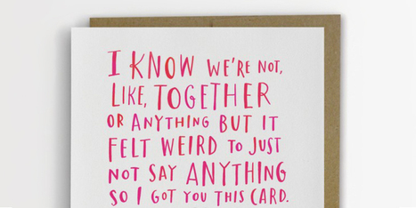 Beautifully Awkward Greeting Cards | 16s3d: Bestioles, opinions & pétitions | Scoop.it