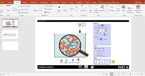 Free Technology for Teachers: PhET PowerPoint Add-in - Add Science & Math Simulations to Slides | Didactics and Technology in Education | Scoop.it