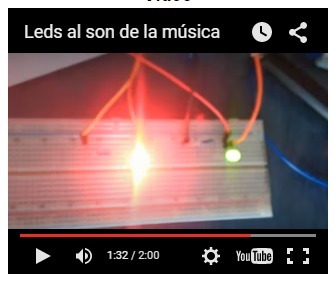 Tutorial: parpadeo de LEDs al son de la música. | tecno4 | Scoop.it