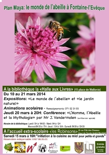 Hainaut (Belgique). Conférence "L'homme, l'abeille et la mythologie" | Variétés entomologiques | Scoop.it