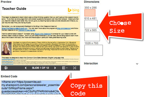 Embed a PowerPoint on your Website | Digital Presentations in Education | Scoop.it