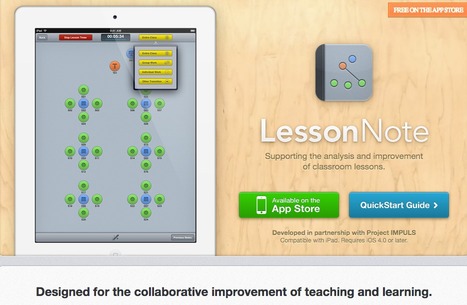 LessonNote - A lesson study classroom observation app for iPad | Digital Delights for Learners | Scoop.it
