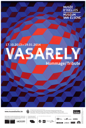 VASARELY. Hommage — Musée d'Ixelles - Museum van Elsene | Landart, art environnemental | Scoop.it