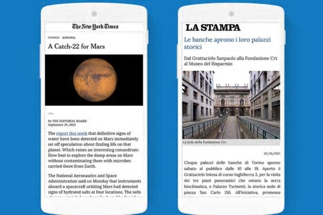 l'Usine Digitale : "Google veut contrer Instant Articles et Apple News avec son format AMP... | Ce monde à inventer ! | Scoop.it