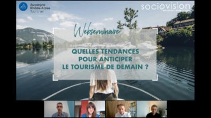 [WEBSEMINAIRE] les tendances pour anticiper le tourisme de demain - Faire face ensemble : les webséminaires - Rendez-vous TV Voyage | Tourisme durable | Scoop.it