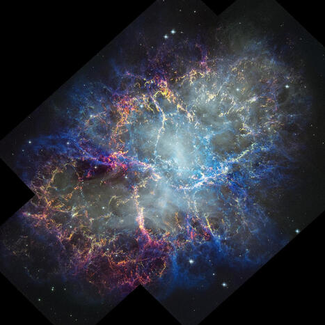 NASA&rsquo;s Hubble Revisits Crab Nebula to Track 25 Years of Expansion | Universo y F&iacute;sica Cu&aacute;ntica | Scoop.it