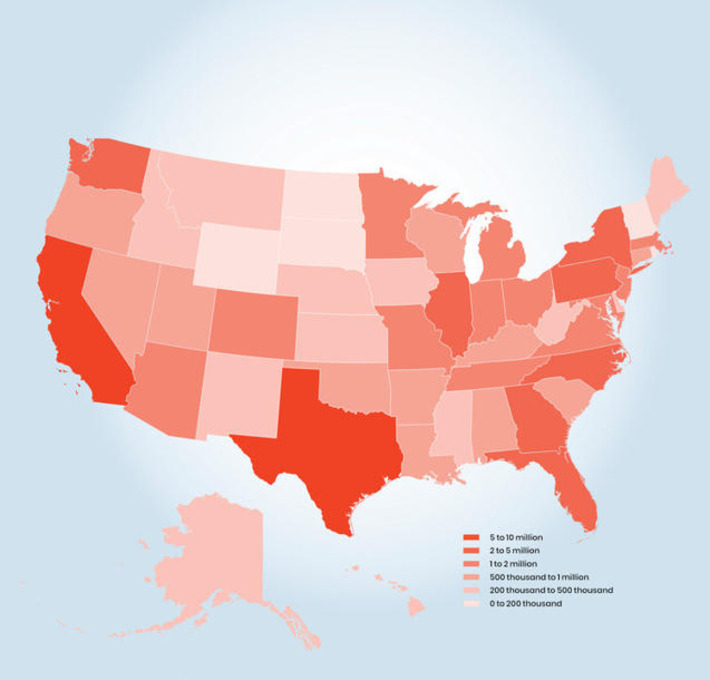 Where U.S. Crypto Owners Live, From California&rsquo;s 9.5 Million to Vermont | Cryptocurrencies and NFT Report | Scoop.it