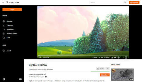 JoinPeerTube :&nbsp;Un logiciel libre pour reprendre le contr&ocirc;le de vos vid&eacute;os | Revolution in Education | Scoop.it