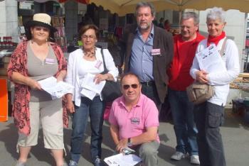 Claude Martin sur le marché à Arreau - La Dépêche | Vallées d'Aure & Louron - Pyrénées | Scoop.it