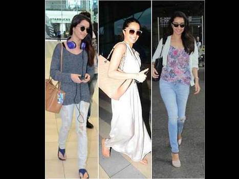 Shraddha Kapoor Befriends Sunglasses And Bags Every time She Travels | Celebrity Fashion Trends | Scoop.it