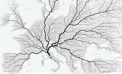 An Interactive Map Shows Just How Many Roads Actually Lead to Rome - and there is great #digital #technology behind it - Thanks @VKassardjian for the find! | Metaverse | Scoop.it
