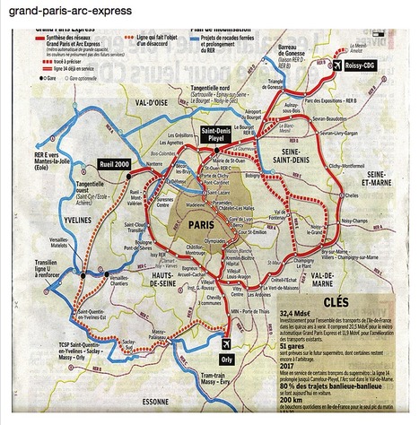 Grand Paris: le gouvernement sort sa m&eacute;tropole forte - GRAND Paris et PETITS d&eacute;tours | URBANmedias | Scoop.it