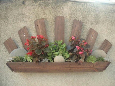 Pallet Wall Planter | 1001 Gardens ideas ! | Scoop.it