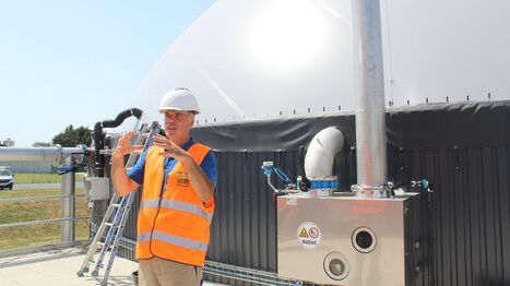 2.500 foyers du Lochois seront aliment&eacute;s en gaz par cette nouvelle unit&eacute; de m&eacute;thanisation &agrave; partir de septembre | Revue de presse &eacute;conomique du Sud Touraine | Scoop.it