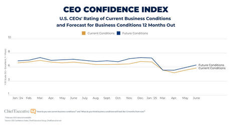 CEOs More Optimistic About Economy In June Poll  | Business Report - Making A Difference | Scoop.it
