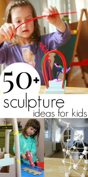3-D Art and Sculpture Ideas for Kids | Parent Autrement à Tahiti | Scoop.it