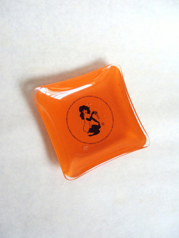 1970s Orange glass PLAYBOY pin dish | Antiques & Vintage Collectibles | Scoop.it