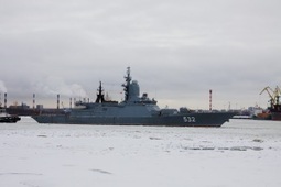 2ème phase d'essais à la mer pour la nouvelle corvette russe Boiky (3ème unité projet 20380 type Steregushchiy) | Newsletter navale | Scoop.it