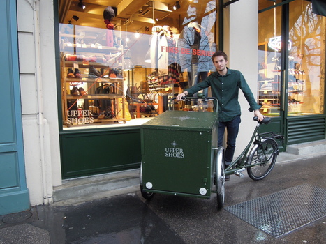 Upper Shoes : un chausseur en triporteur à Lyon | L'innovation dans la filière cuir | Scoop.it