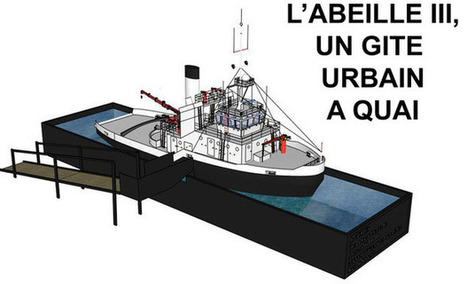 Abeille 3 un remorqueur se transforme en Gîte Urbain | Crowdfunding Nautisme | Scoop.it