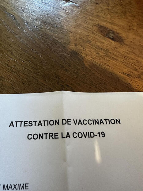 Un post, un peu plus personnel, ce matin. J'ai fait mon 8&eacute;me vaccin contre la COVID-19. Vous savez cette maladie dont plus personne ne parle, et bien les campagnes de vaccinations se poursuivent&hellip;... | H&eacute;sitations Vaccinales: Observatoire HESIVAXs | Scoop.it