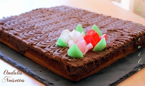 Ondulés noisettes - gateau d'anniversaire au chocolat | recettes pour le dessert : gateaux, desserts et patisseries, boissons rafraichissantes ou boissons chaudes selon la saison | Scoop.it