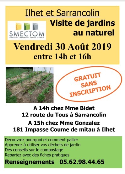 Visite de jardins au naturel à Ilhet et Sarrancolin le 30 août | Vallées d'Aure & Louron - Pyrénées | Scoop.it