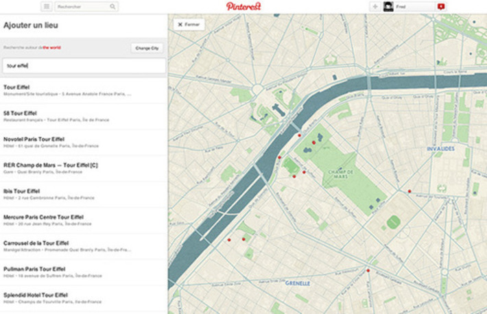Comment créer une carte avec Pinterest | TIC, TICE et IA mais... en français | Scoop.it